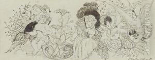 An Illustration With Cupid - view 1