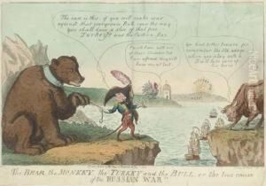 The Russian War; And Another Caricature by George Cruickshank