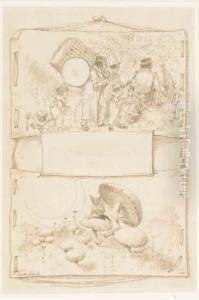 Design For A Title Page by George Cruickshank