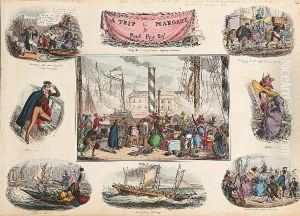 A Trip To Margate By Paul Pry Esq by George Cruickshank