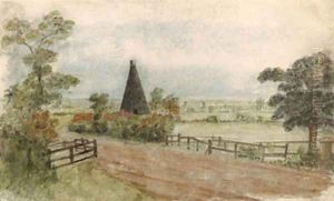A Kiln on the Hornsey Road, London