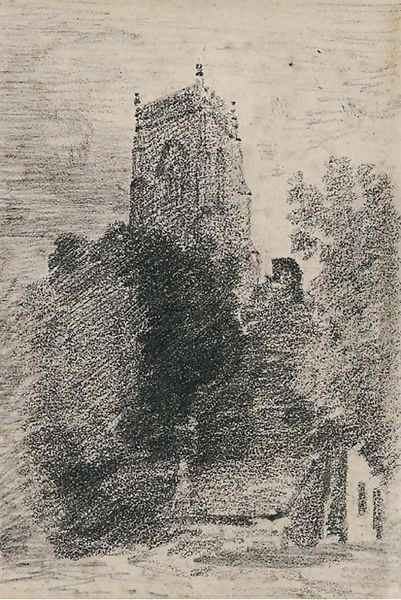 The tower of St. Michael's, Framlingham, Suffolk - view 1