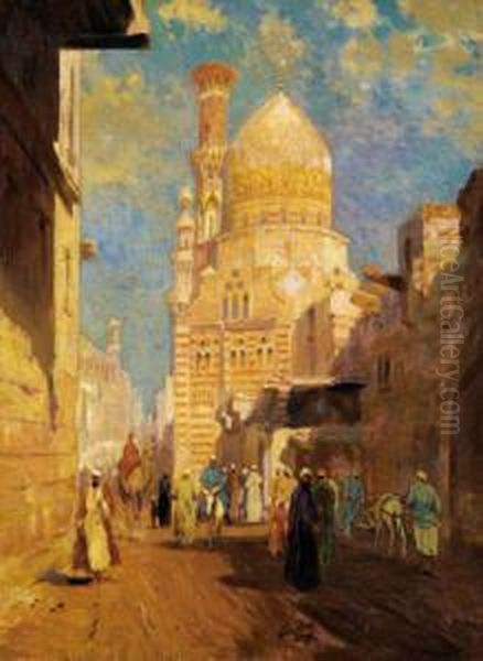 Orientalische Strasenszene - view 1