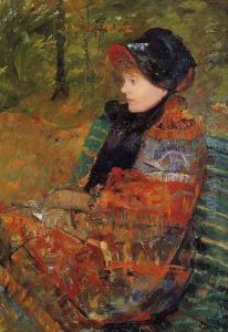 Autumn (or Profile of Lydia Cassatt) by Mary Cassatt