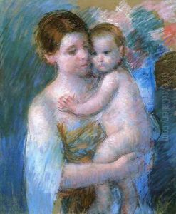 Mother Holding Her Baby