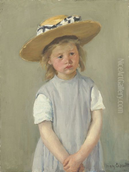 Child In A Straw Hat - view 1
