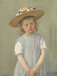 Child In A Straw Hat