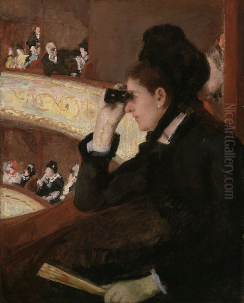 At the Francais, a Sketch (or At the Opera) - view 1