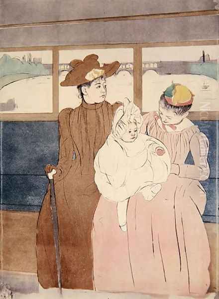 In the Omnibus (The Tramway) 1891 - view 1