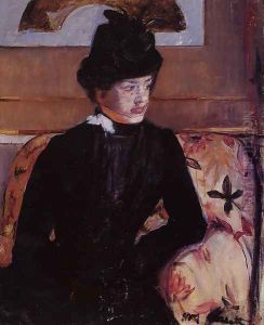 Portrait Of Madame J Aka Young Woman In Black