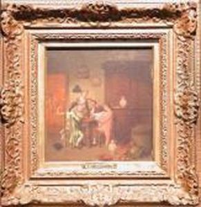 Tea In The Kitchen by Johann Mongels Culverhouse