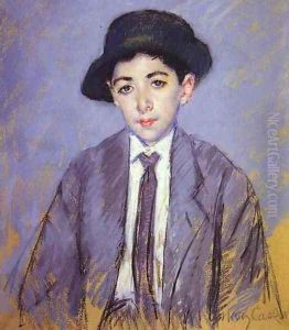 Portrait Of Charles Dikran Kelekian At Age 12