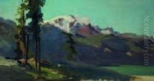 Studio Di Montagne Innevate by Ettore Cumbo