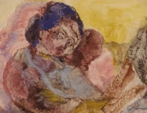 Modernist Figure Study by Vera Cunningham