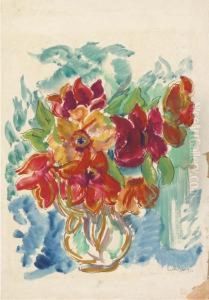 Still Life With Flowers; And Fifteen Other Similar Works. by Vera Cunningham