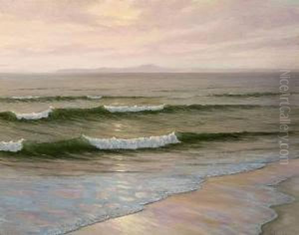 Gently Rolls The Surf by Frank William Cuprien