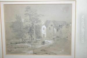 Snuff Mill At Frenchay by James Jackson Curnock