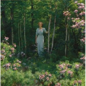 The Edge Of The Woods by Charles Curran