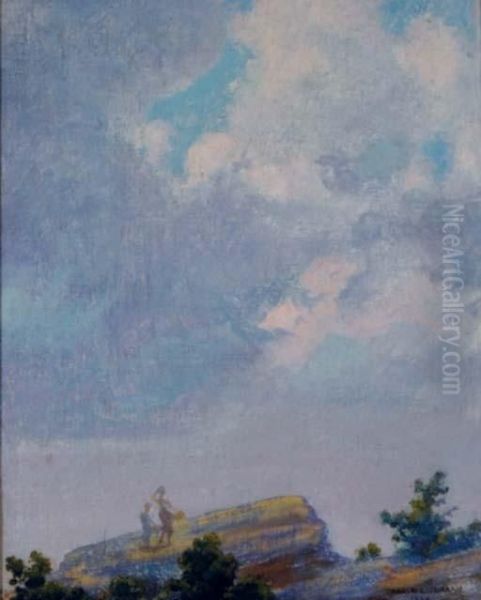 Clouds Forming Before A Shower - view 1