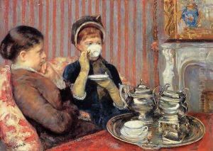 Tea by Mary Cassatt
