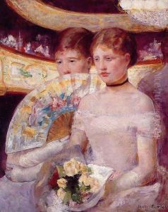 Two Women In A Theater Box