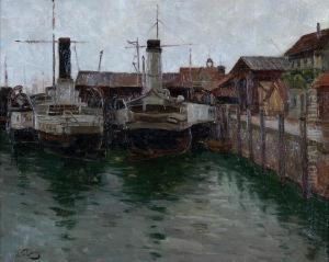 Harbour Scene Harbour Scene