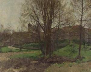 Schlospark Im Vorfruhling by Robert Franz Curry