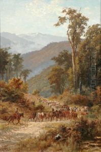 Bush Traffic by James Waltham Curtis