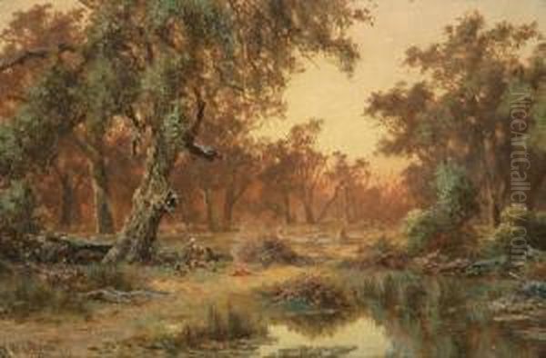 The Resting Swagman - view 1