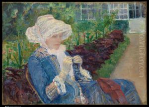 The Garden by Mary Cassatt
