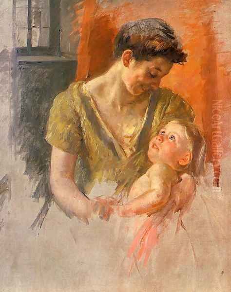 Mother And Child Smiling At Each Other - view 1
