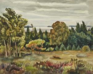 Near The Artist's Cottage by Carl Gordon Cutler