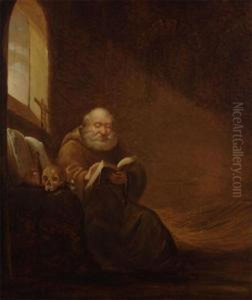 Reading Monk - view 1