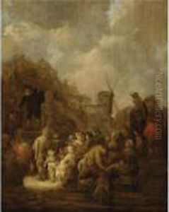 A Peddler by Benjamin Gerritsz. Cuyp