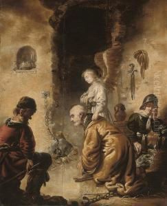 The Liberation Of Saint Peter by Benjamin Gerritsz. Cuyp