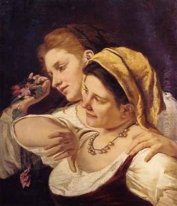 During Carnival by Mary Cassatt