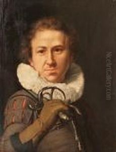 Portrait Of A Young Man by Jacob Gerritsz. Cuyp