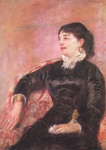 Portrait Of An Italian Lady by Mary Cassatt