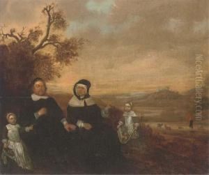 A Portrait Of A Husband And Wife