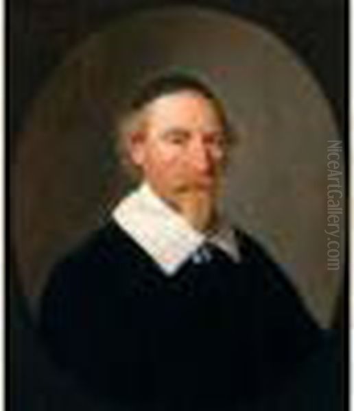 Portrait D'homme A Vue Ovale - view 1