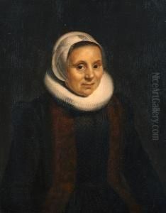 Portrait Of Woman by Jacob Gerritsz. Cuyp
