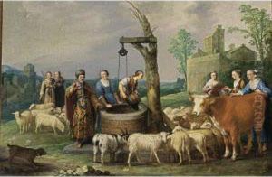 Moses And The Seven Daughters Of Jethro