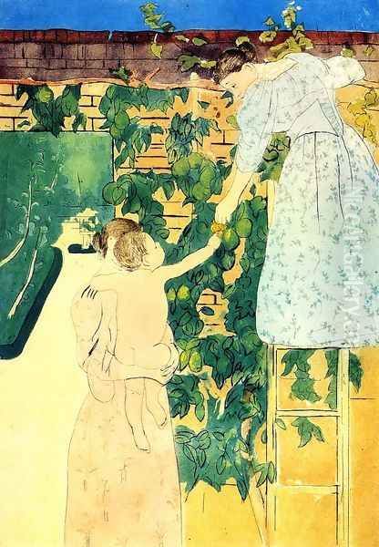 Gathering Fruit - view 1
