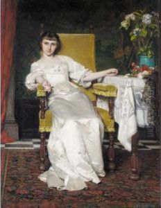The Pink Rose by Ladislas Wladislaw von Czachorski