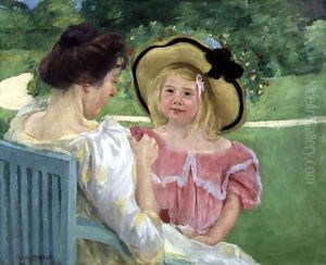 In the Garden, 1904 by Mary Cassatt