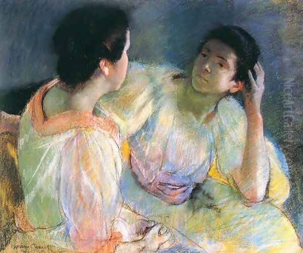 The Conversation, c.1914 - view 1