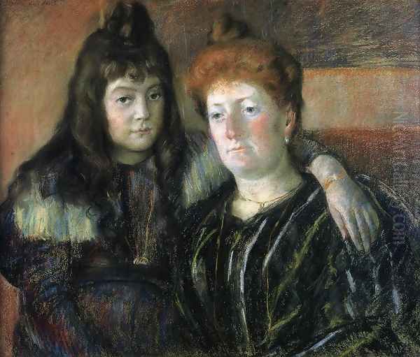 Madame Meerson And Her Daughter - view 1