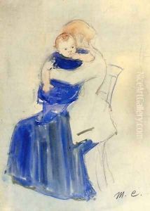 Mother And Child5 by Mary Cassatt