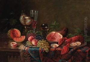 A Table Set For A Feast by Ernst Czernotzky