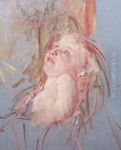Young Child in its Mother's Arms by Mary Cassatt